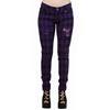Banned - MOVE ON UP Hose Skinny Fit - Lila/Schwarz Product image